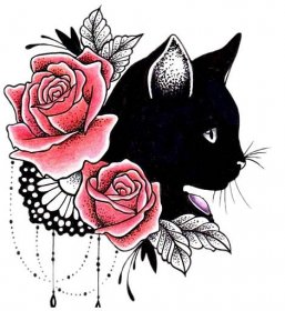 Květinové a zvířecí téma pro tetování