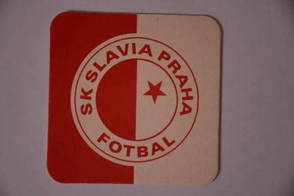 PODTÁCEK, SK SLAVIA PRAHA - Pivo a související předměty