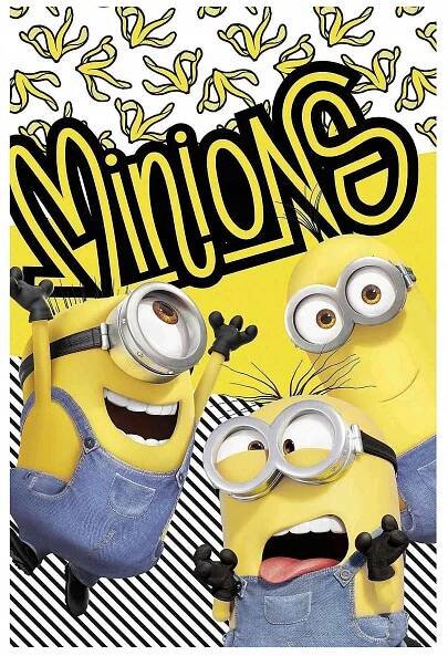Fleecová deka Mimoni 2 Banana!