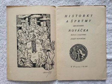 Bibliofília - Historky a šprýmy arch. Nováčka (il. J. Konůpka) - Knihy