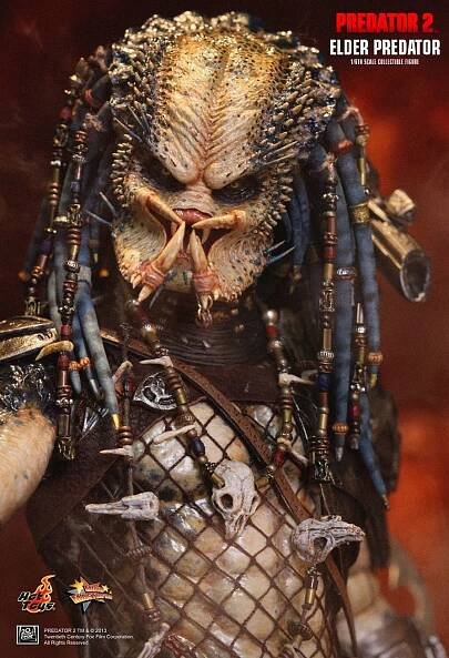 Elder Predator (Predator 2 Figure from Hot Toys/Sideshow) - AvPGalaxy