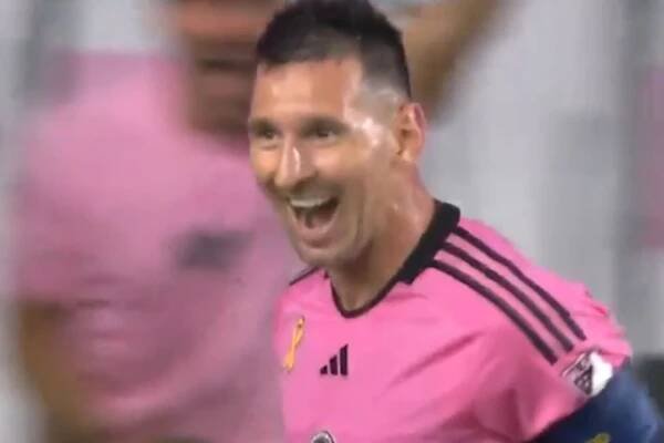 Messi concreta su doblete a pase de Jordi Alba y pone en ventaja a Inter Miami - Vídeo Dailymotion