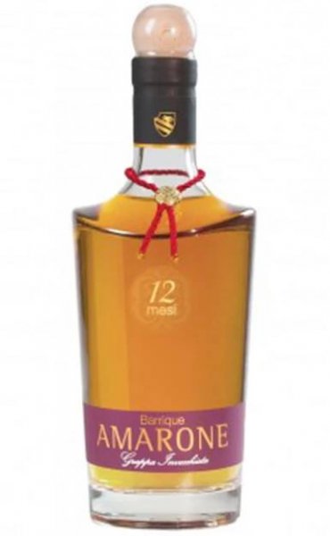 Beniamino Maschio Brente Grappa 12 mesi Barrique di Amarone, Veneto, Italy, 750mL