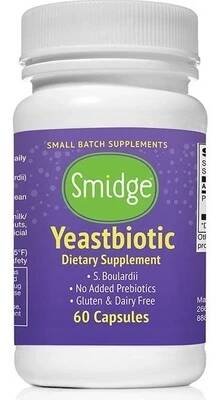 Smidge Yeastbiotic probiotika Saccharomyces boulardii 60 kapslí