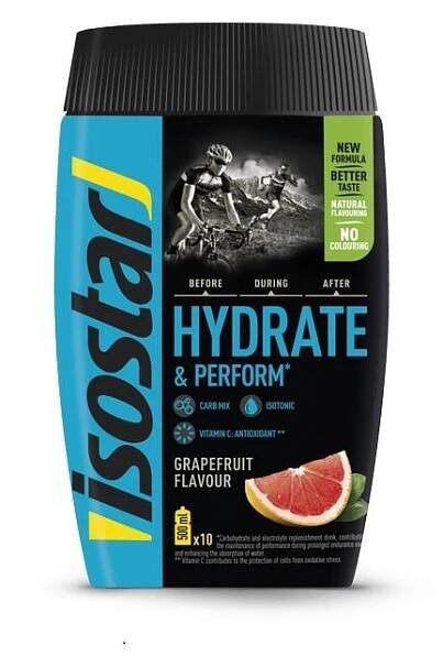Isostar Hydrate & Perform prášek grapefruit 400 g