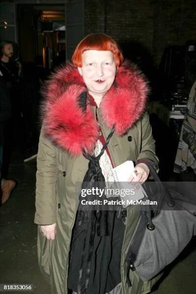 Lynn Yaeger attends Tim Hamilton Fall 2010 Presentation at Milk Studios on February 12, 2010 in New York City.