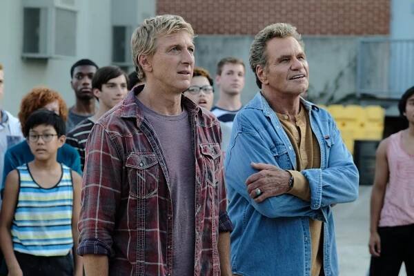 Nathaniel Oh, Cameron Markeles, William Zabka, Nichole Brown, Martin Kove - Cobra Kai - Back in Black - Z filmu