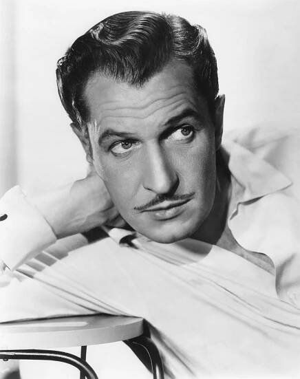 Vincent Price, Circa 1950.