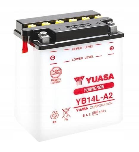 Akumulátor standardní 12V 7 Ah Yuasa 12N7-4A