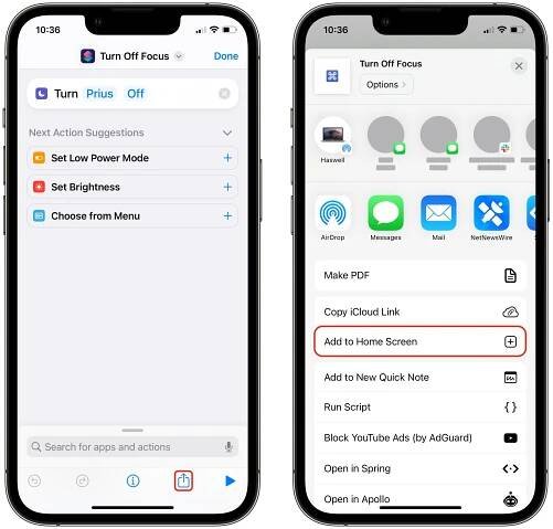 11 Create Revert Focus Shortcut