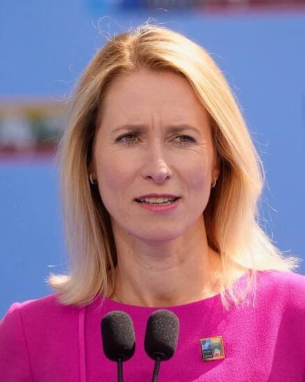 Estonia PM Kallas under pressure to quit over husband's Russia ties