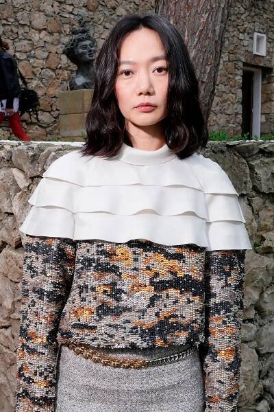 Doona Bae in the front row
Louis Vuitton Cruise show, Front Row, Fondation Maeght, Saint-Paul-de-Vence, France - 28 May 2018