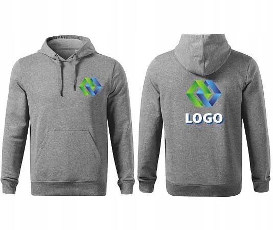 Mikina s vlastním potiskem – logo firmy – velikost dle výběru