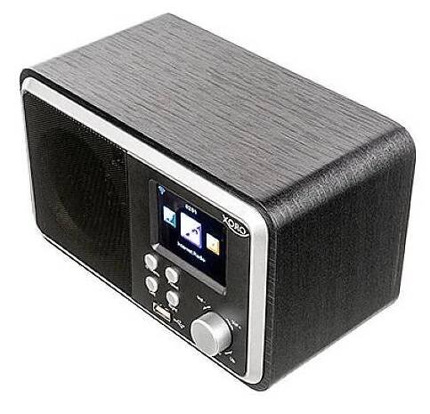 Xoro HMT 300 V2 internetové stolní rádio internetové Bluetooth, USB, Wi-Fi, internetové rádio s USB nabíječkou, vč. dálkového