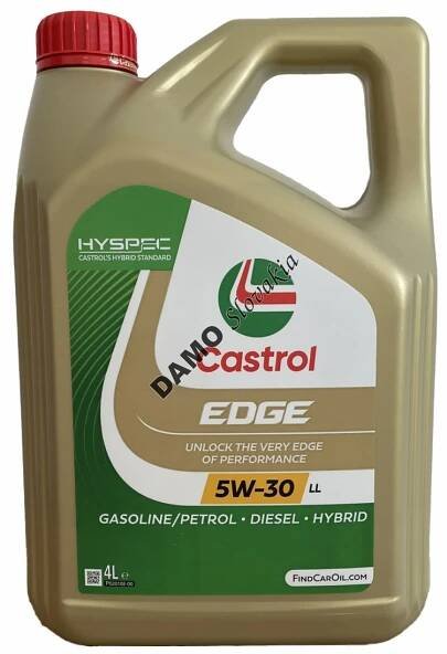 CASTROL EDGE 5W-30 LL - 4l | Motorové oleje.sk