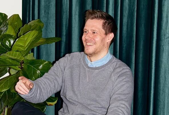 Tom Banks, Head of Marketing.