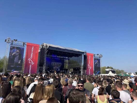 Výroční 15. ročník Open-Air Majáles Hradec Králové.