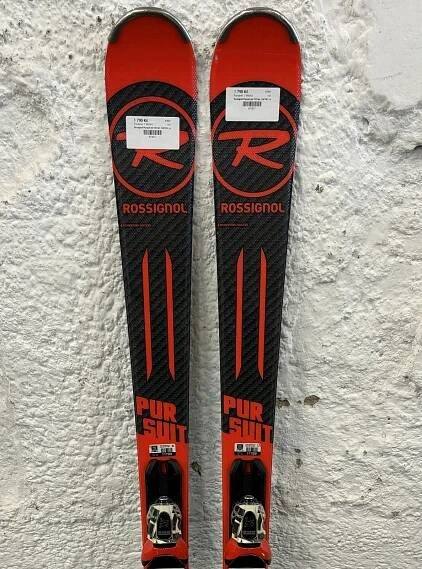BAZAR - sjezdové lyže Rossignol Pursuit red 18/19+ Look - délka 157cm