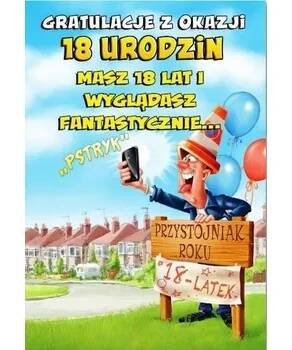 PŘÁNÍ K NAROZENINÁM 18. MF14