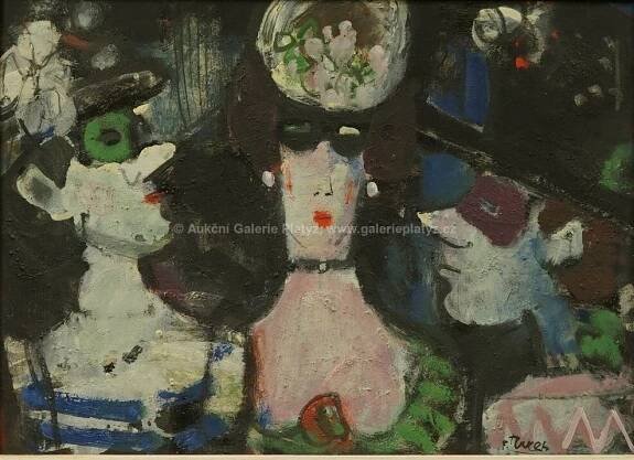 František Turek / Komedie del arte - detail aukce « Aukce « Aukční Galerie Platýz