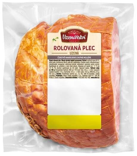 Uzená rolovaná plec Albertovo uzenářství