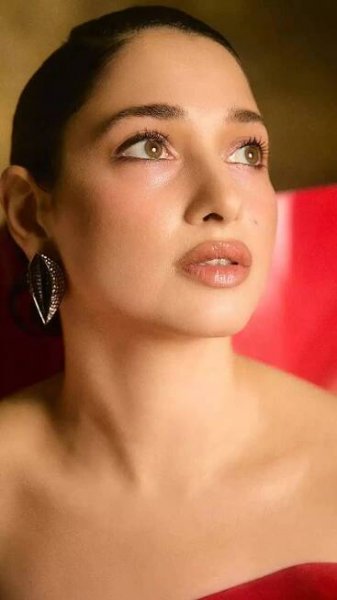 Tamannaah Bhatia stuns in a bold avant-garde gown with sculptural details