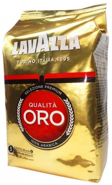 Káva Lavazza Oro 100% arabica, zrnková, 1 Kg