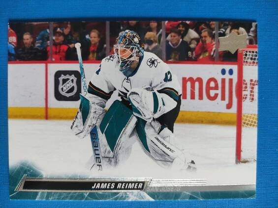 Reimer James San Jose Sharks brankáři v NHL