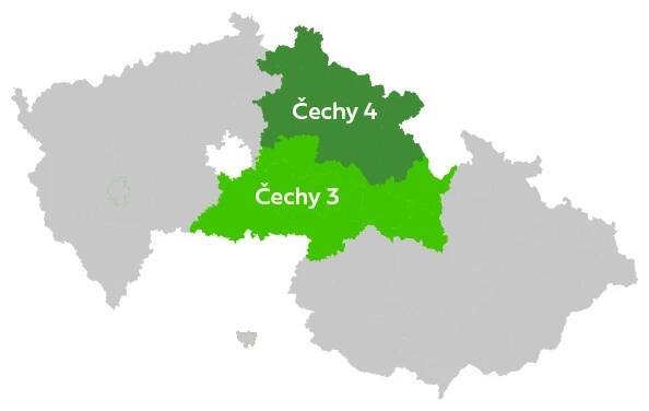 Čechy východ | GasNet