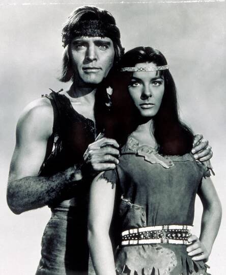 Burt Lancaster, Jean Peters - Apač - Promo