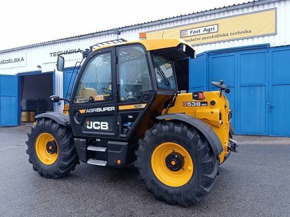 Teleskopický manipulátor JCB 538-60 Agri Super Stage V - Fast agri s.r.o.