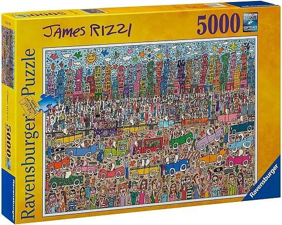Puzzle Přeplněné město, 5 000 dílků
