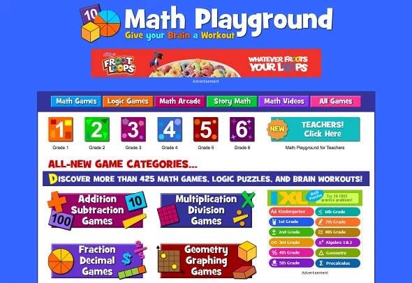 MathPlayground.com is certified by the kidSAFE Seal Program