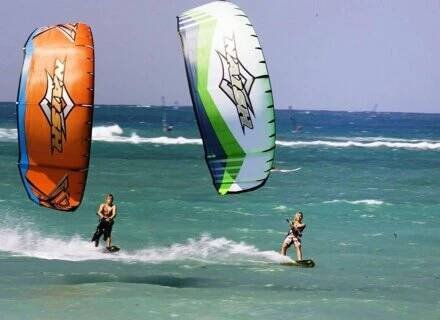 Kiteboarding