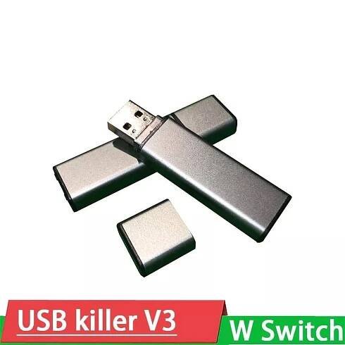 USB killer V3 W Switch Miniatur power High Voltage Pulse Generator PRE počítač PC notebook Destroy Motherboard Killer U