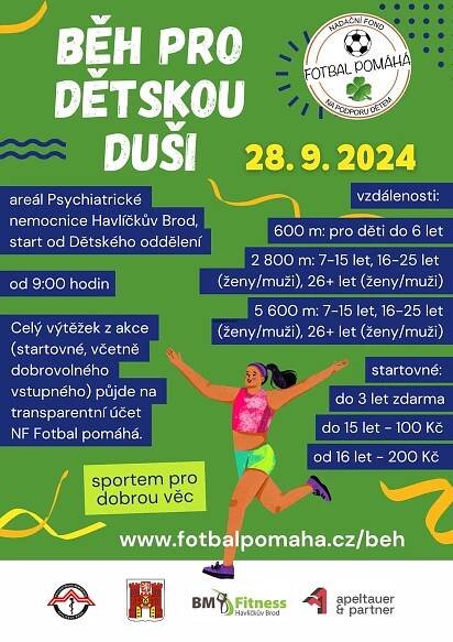 BĚH PRO DĚTSKOU DUŠI Havlíčkův Brod. Akce Sportovní akce 