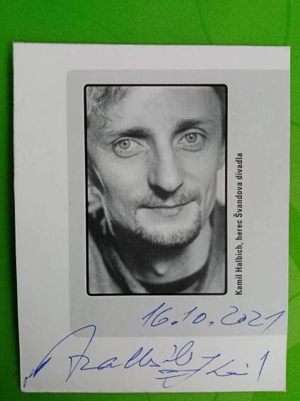 Autogram... Kamil HALBICH...