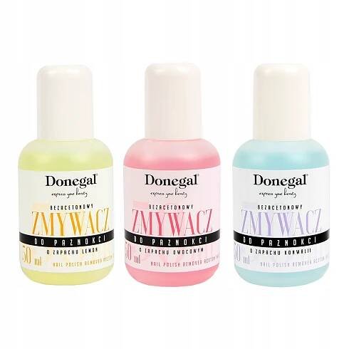 DONEGAL Odlakovač na nehty bezacetonový s vitamínem E 50 ml (9149) 1 ks