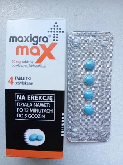 Maxigra max 50mg 4tablety (viagra) - Lékárna a zdraví