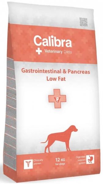 Calibra Veterinary Diets Dog Adult/Senior Gastrointestinal/Pancreas Low Fat Salmon 12 kg od 1 316 Kč