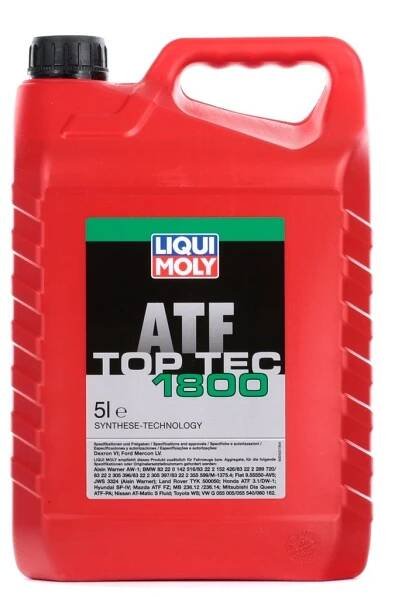 20662 LIQUI MOLY Top Tec ATF 1800 Olej do automatické převodovky ATF VI, 5l