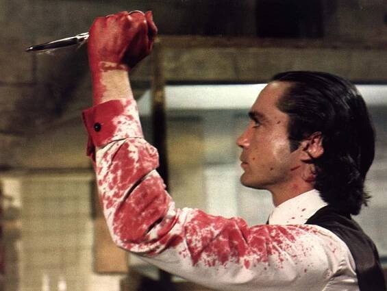 Editorial use only. No book cover usage.
Mandatory Credit: Photo by C C C/Kobal/Shutterstock (5881221g)
Udo Kier
Frankenstein - Flesh For - 1973
Director: Morrissey,P/Margheriti,A
C.C.C.
ITALY/FRANCE
Scene Still
Andy Warhol's Frankenstein / De La Chair Pour Frankenstein
Chair pour Frankenstein