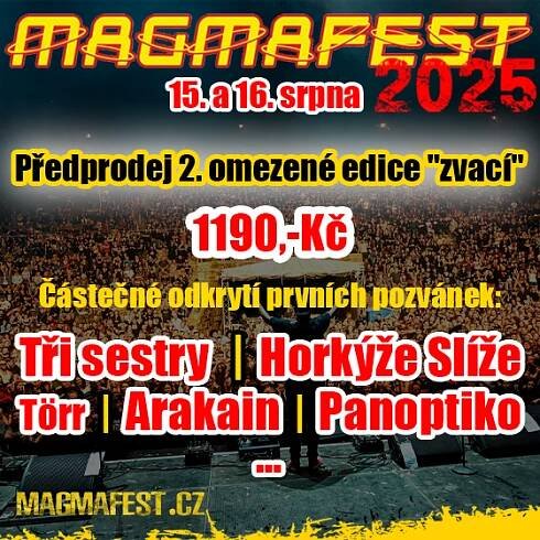 Druha edice předprodeje na rok 2025