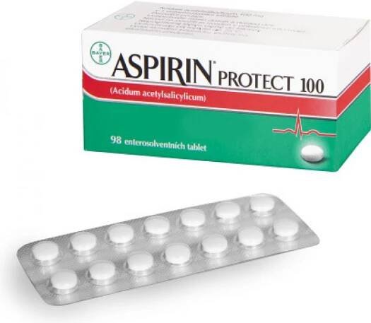 ASPIRIN PROTECT POR 100MG TBL ENT 98