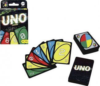 Buy Mattel Games UNO Iconic Series 2000s Matching Card Game Featuring ...