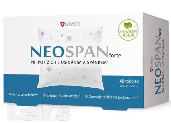 NEOSPAN forte SWISS 45 tobolek - Lékárna Zdraví