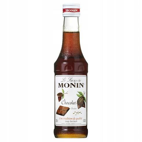 Monin Čokoládový francouzský sirup do kávy 250 ml