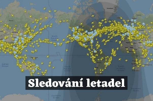 Sledování letadel online podle čísla letu - praktické tipy