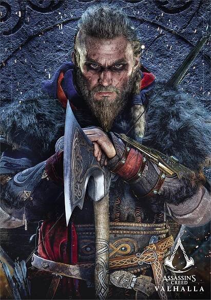 GOOD LOOT Puzzle Assassin's Creed Valhalla - Eivor (muž) 1000 dílků