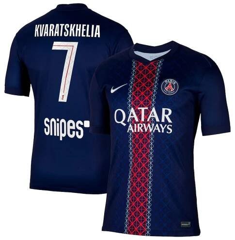 Maillot PSG Domicile 2025 2026 Kvaratskhelia